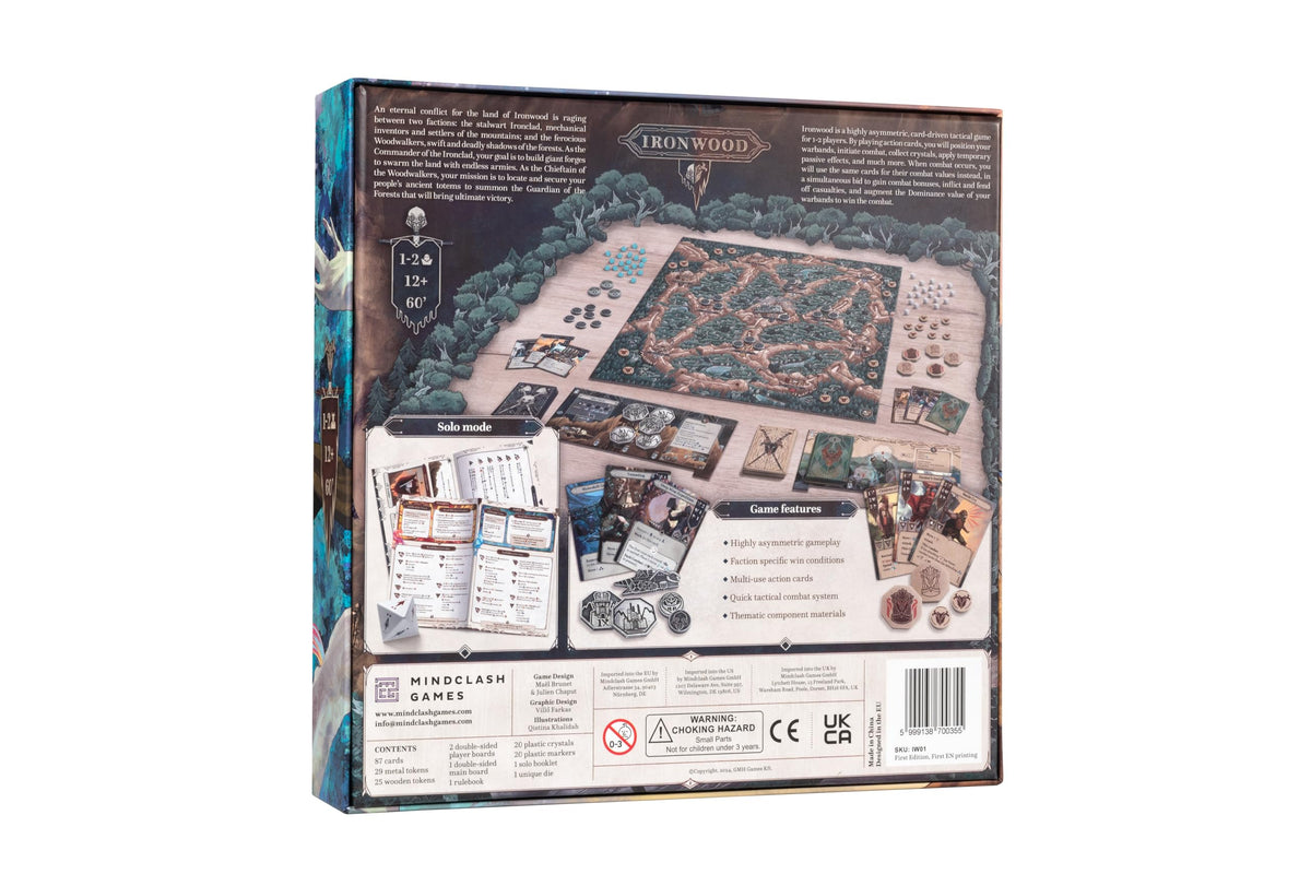 Ironwood Asymmetric Tactical Card Game for 1-2 Players 2