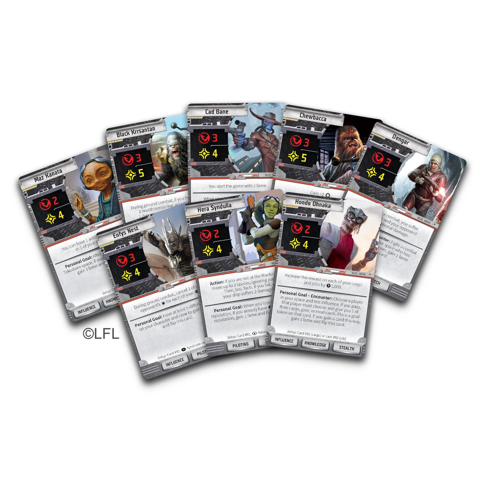Star Wars Outer Rim Unfinished Business Expansion Dice Set 2