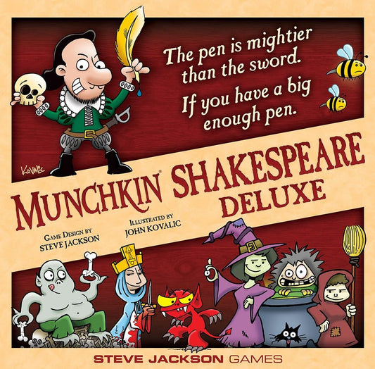 Munchkin Shakespeare Deluxe Board Game
