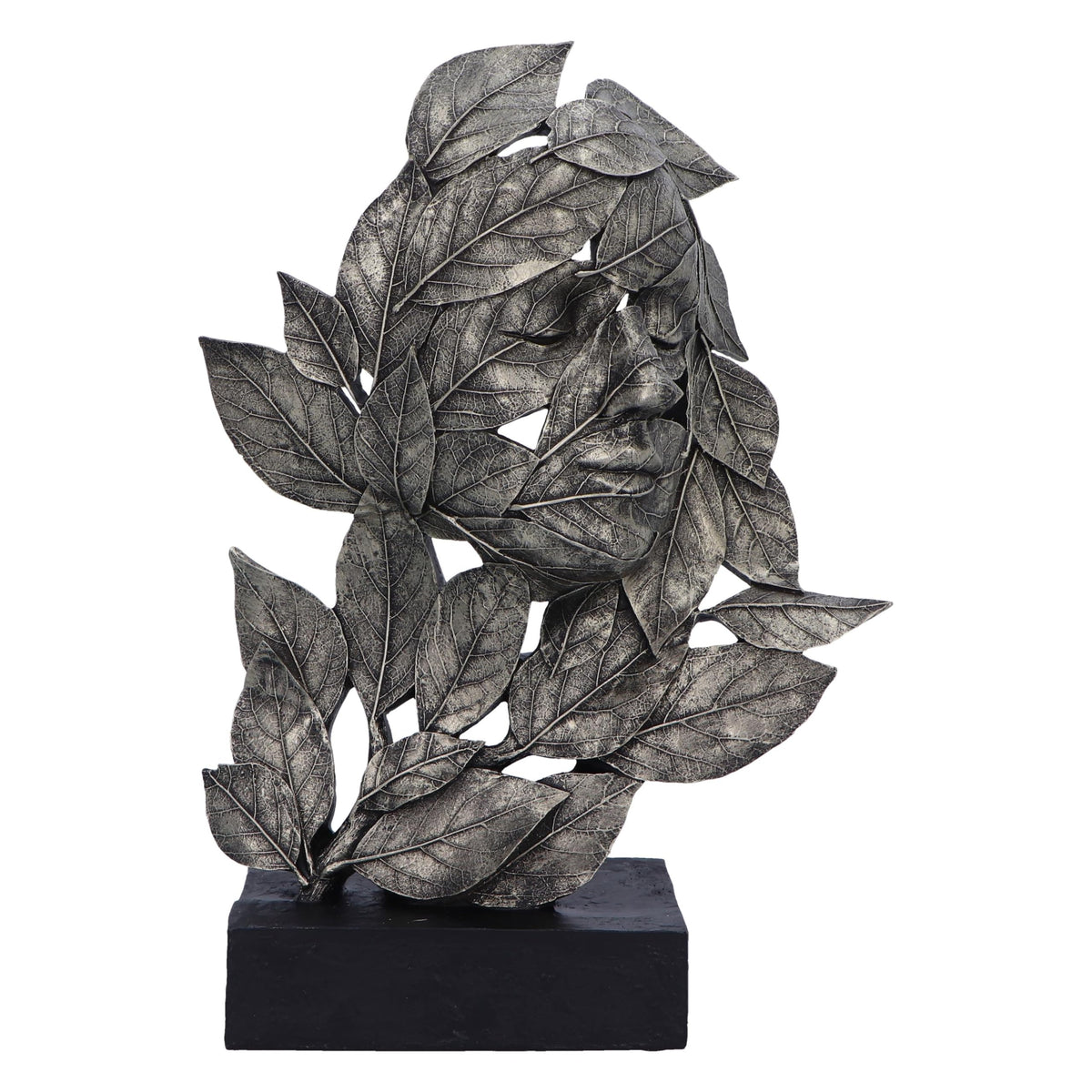 Natural Emotion Peace Silver Statue 32cm 2