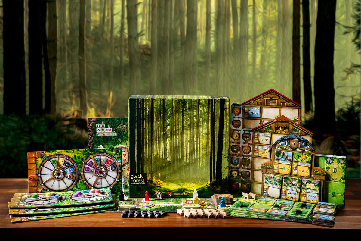 Capstone Games: Black Forest - Resource Management Card Based Board Game, 1-4 Players, Ages 14+, 90 Minutes 2