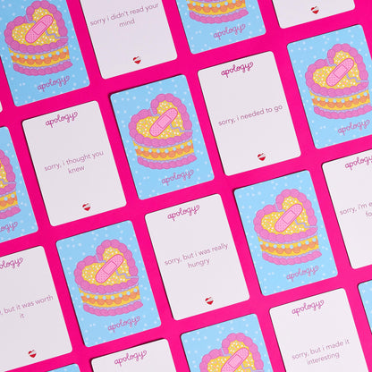 Pink Tiger Games Hurt Party: A Game of Bad Apologies – Hilarious Party Game for Adults, Teens, and Families – 500 Cards, 2-7 Players, Ages 14+ 7
