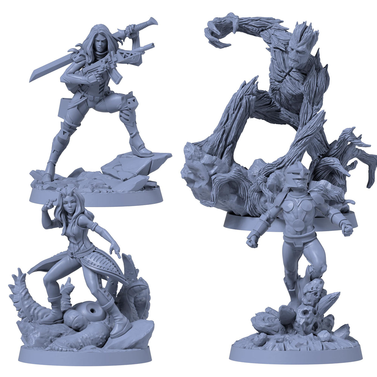 Marvel Zombies: A Zombicide Game - Guardians of The Galaxy - Fight The Undead Threat in The Depths of Space! Cooperative Strategy Game, Ages 14+, 1-6 Players, 90 Minute Playtime, Made by CMON CMON 3
