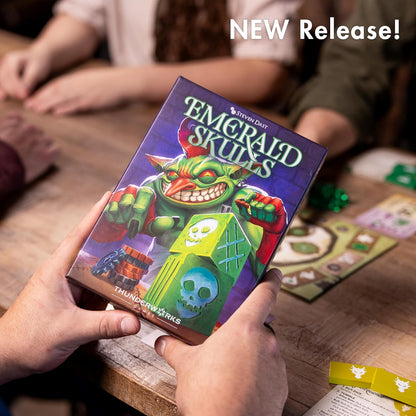 Emerald Skulls Dice Game
