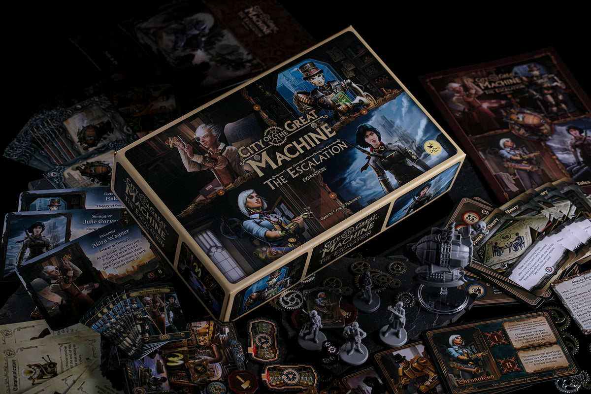 City of the Great Machine the Escalation Board Game by Crowd Games 4
