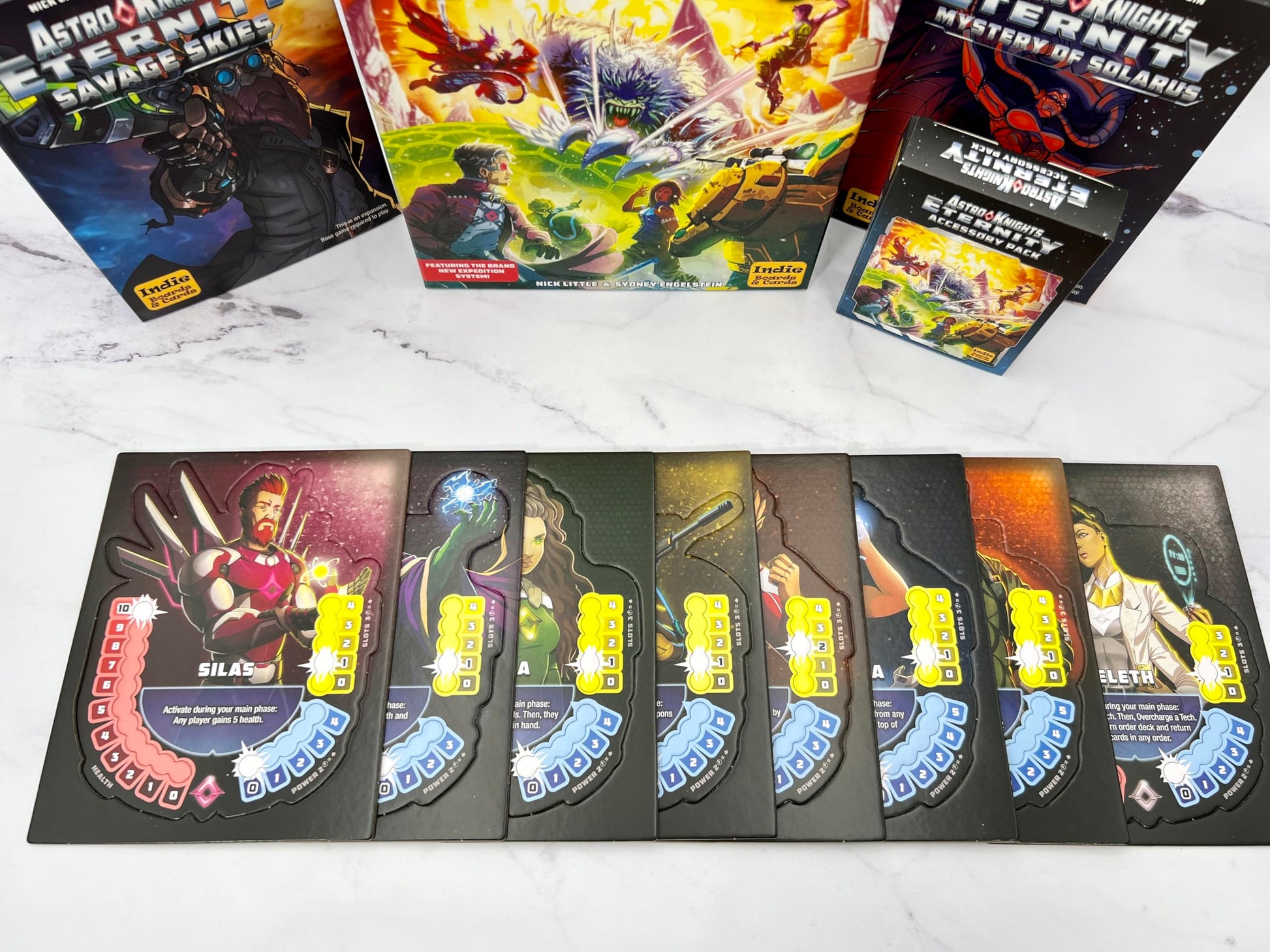 Astro Knights Eternity - Sci-Fi Cooperative Deck-Building Game by Indie Boards & Cards 3