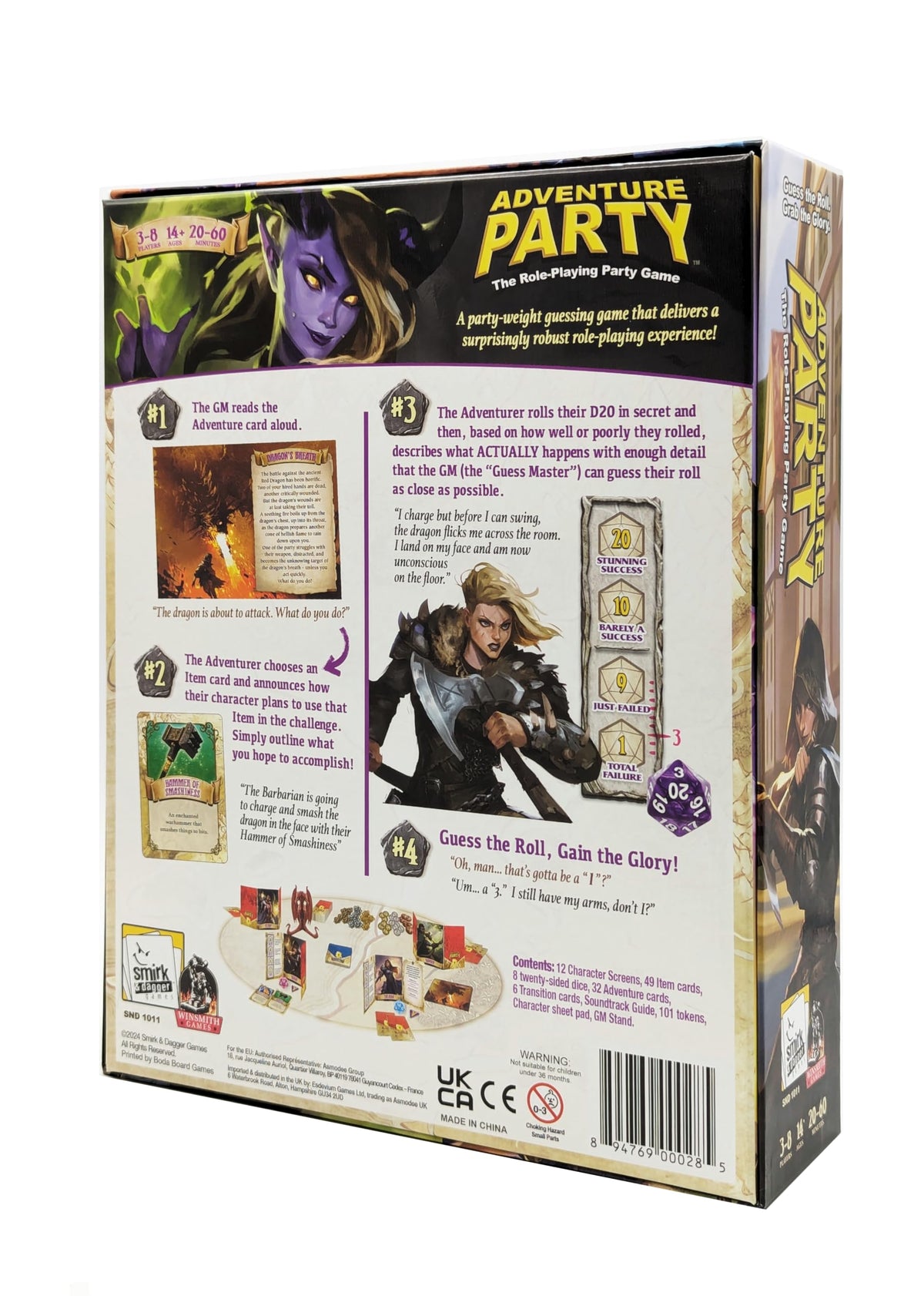 Adventure Party The Role Playing Board Game for 3 to 8 Players and Ages 14+ 5