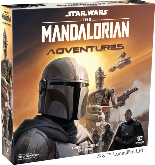 Star Wars The Mandalorian Adventures Board Game by Unexpected 1