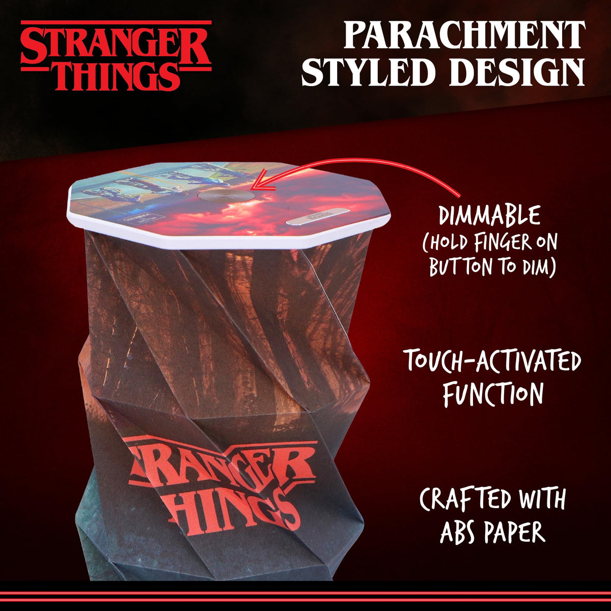 Stranger Things The Upside Down Foldable Lamp 21cm 4