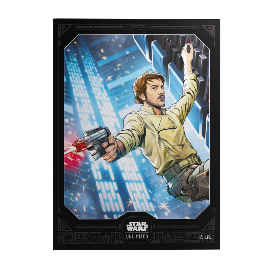 Gamegenic Star Wars: Unlimited Premium Art Sleeves Set 6 Cassian Andor 1