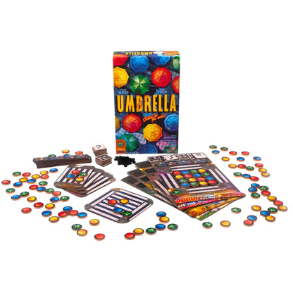 Pandasaurus Games Umbrella Board Game - A Vibrant New York City Strategy Game, Fun, Challenging Family Game for Kids & Adults, Ages 8+, 1-4 Players, 30 Min Playtime, Made by Pandasaurus Games 2