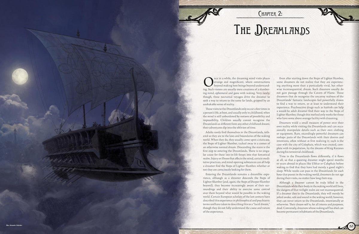 Arkham Horror RPG Dreams of Kingsport Roleplaying Game by Edge Entertainment Studio 4