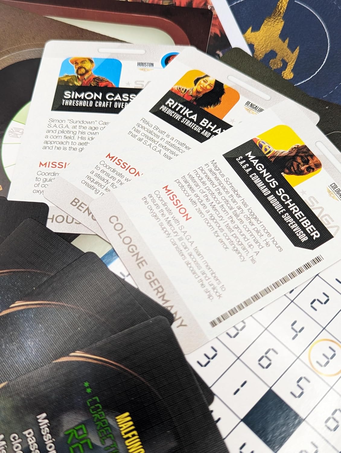 Crisis Command Mission Control Critical Orbit Board Game Expansion