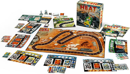 Heat Pedal to the Metal Board Game