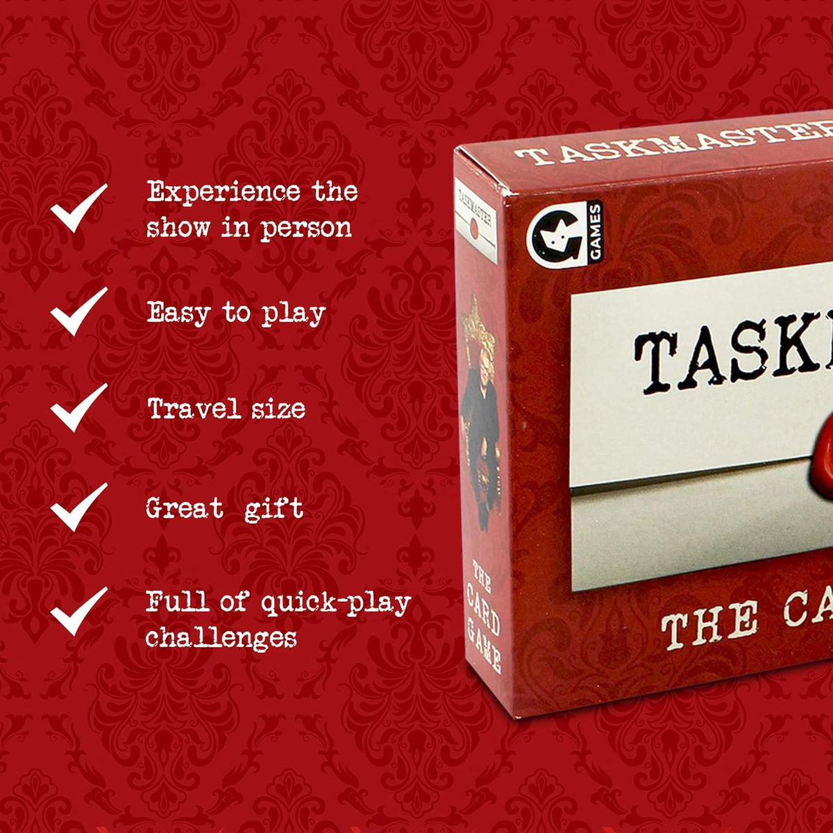 Taskmaster Card Game Featuring Tasks from the TV Show 7