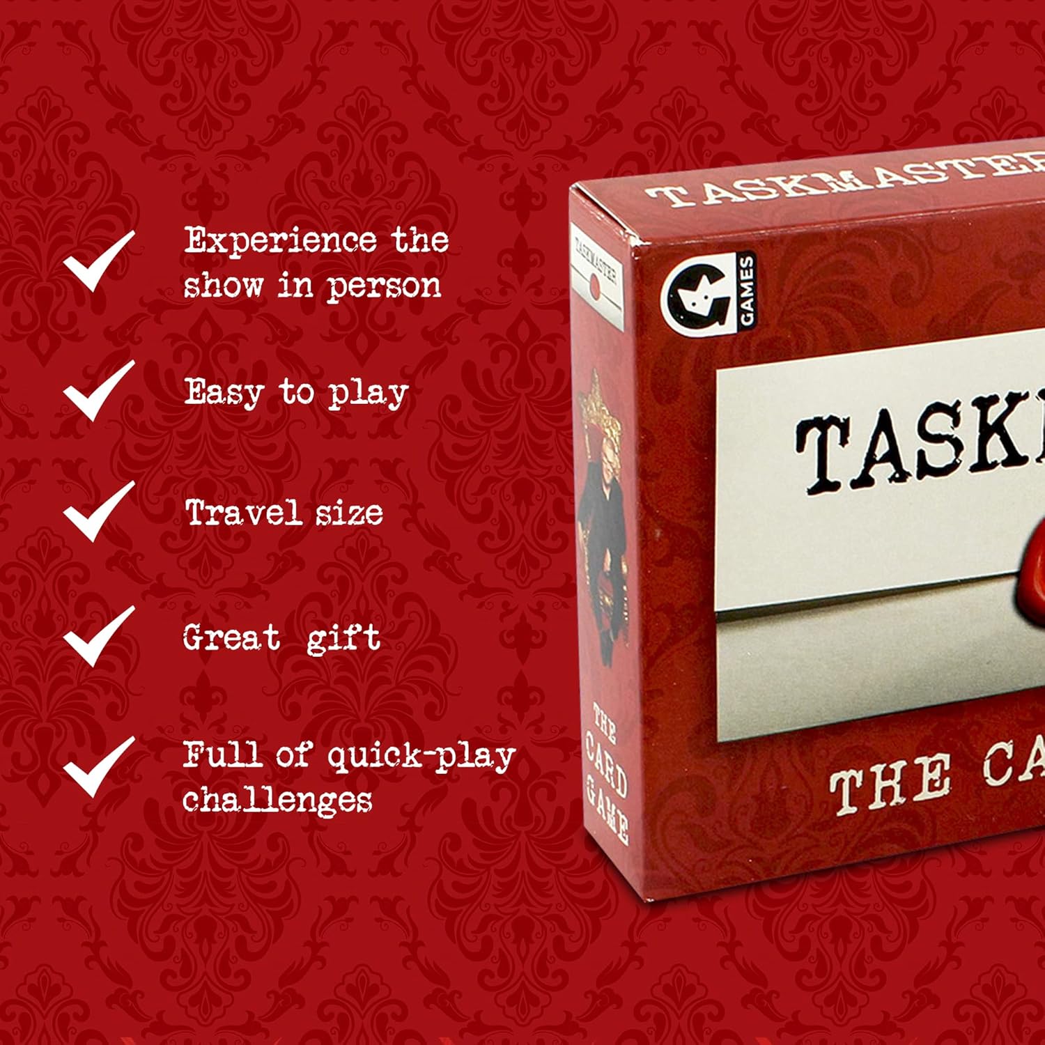 Taskmaster Card Game Featuring Tasks from the TV Show 7