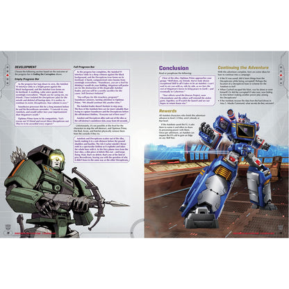 Transformers Roleplaying Game: Beacon Of Hope Adventure & GM Screen - Expansion Adventure For 1st - 2nd Level Players, Includes 36 Page RPG Booklet & Game Master Screen, Tabletop RPG Story & Accessory 7