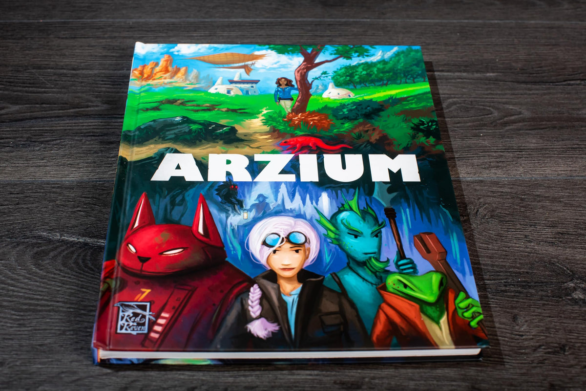 World of Arzium RPG Book Roleplaying Game by Red Raven 6