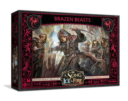 CMON A Song of Ice and Fire Tabletop Miniatures Game Brazen Beasts Unit Box - Unleash a Savage and Fearsome Faction, Strategy Game for Adults, Ages 14+, 2+ Players, 45-60 Minute Playtime, Made 1
