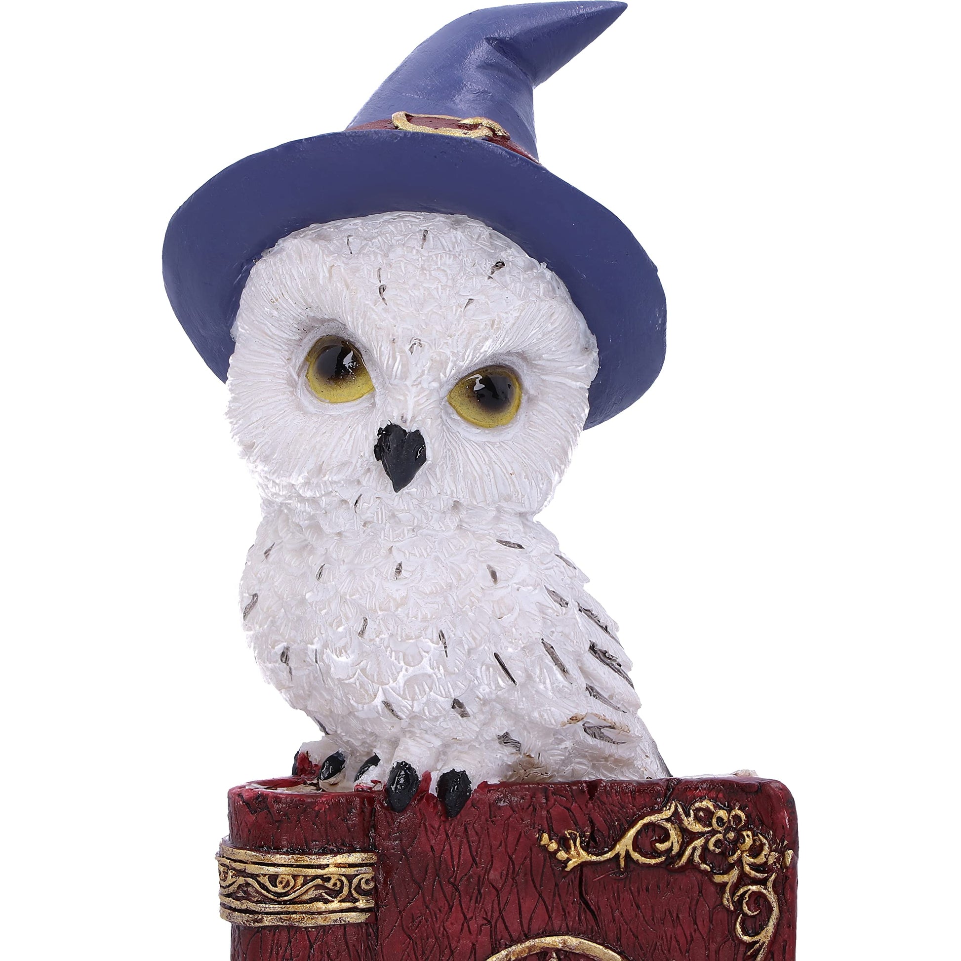 Avian Spell Owl Figurine Red 12.5cm 6
