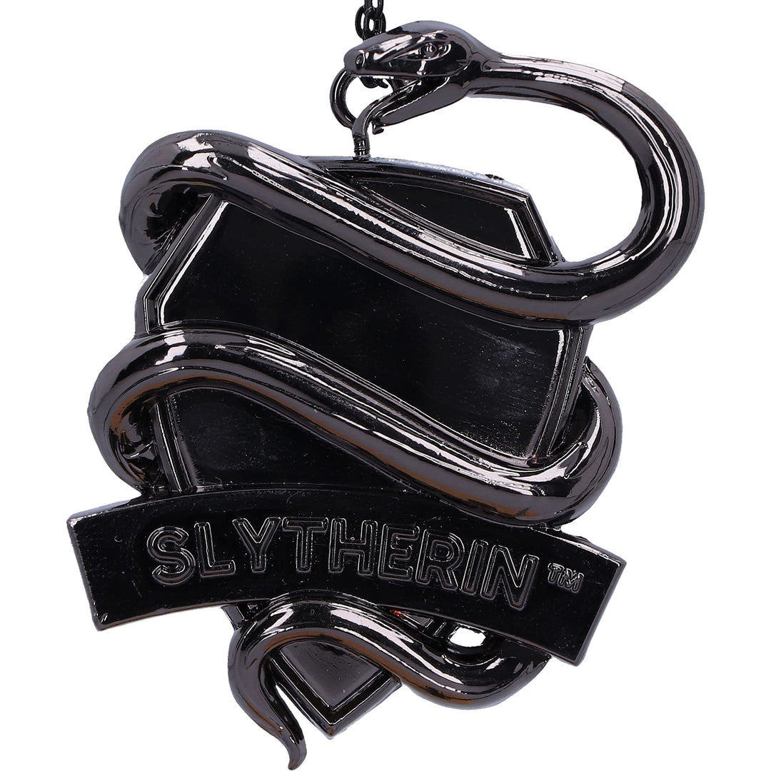 Harry Potter Slytherin Crest Silver Weighted Hanging Ornament 63cm