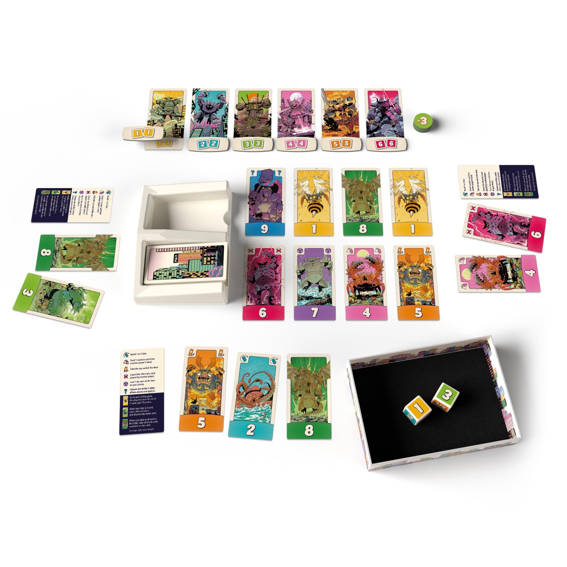 Pikit Board Game - Steal and Block Opponents in This Dice Rolling & Card Claiming Strategy Game, Fun Family Game for Kids & Adults, Ages 8+, 2-4 Players, 30 Minute Playtime, Made by Repos Production 3