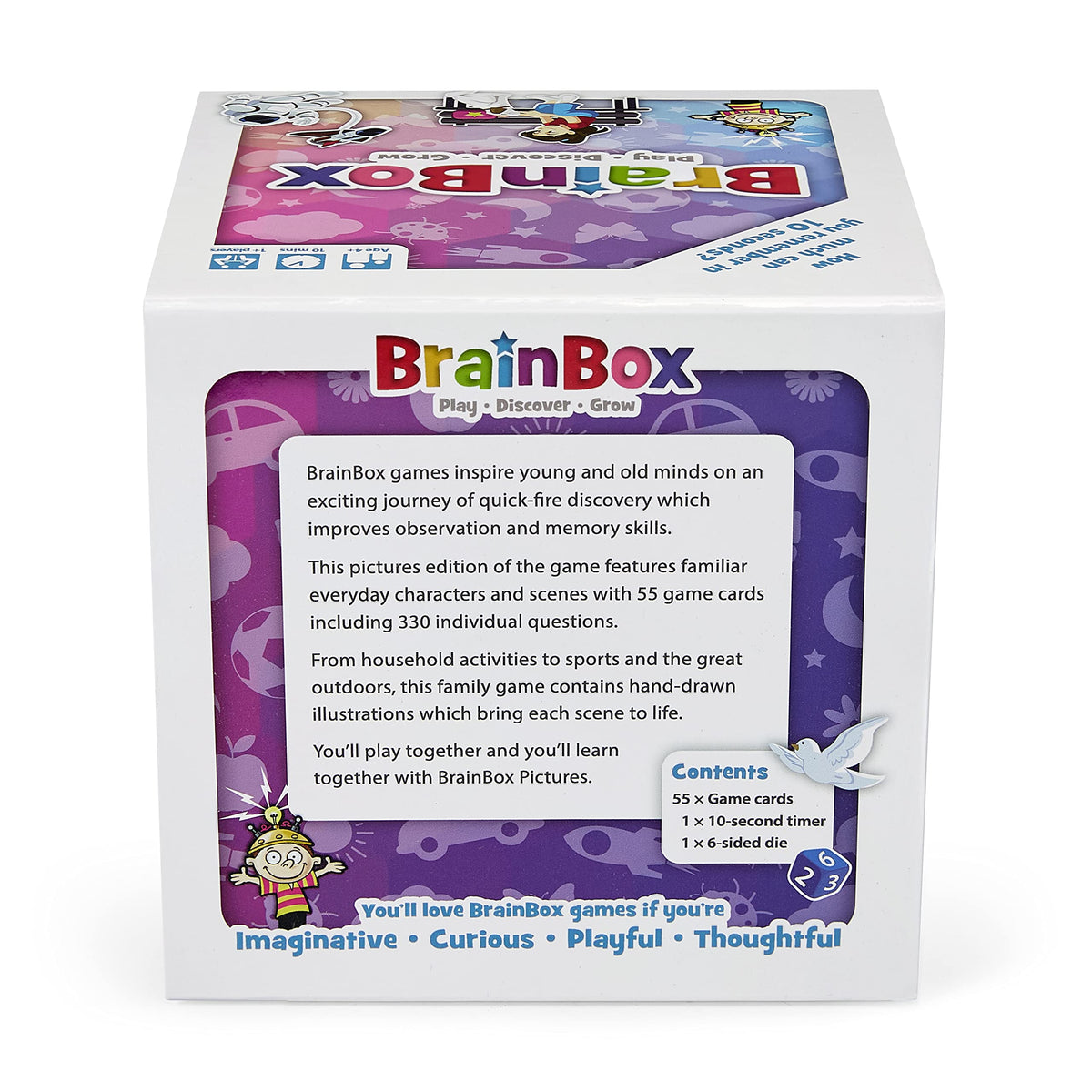 Brainbox Pictures | Fun & Educational Card Game | Ages 4+ | 1+ Players | 10 Minutes Play Time 3
