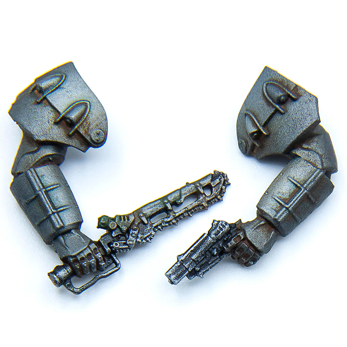Modiphius Entertainment: Fallout: Wasteland Warfare - Unaligned: X-01 Power Armor - 3 Figures, Unpainted Miniatures, Scenic Bases, Tabletop Miniatures 9