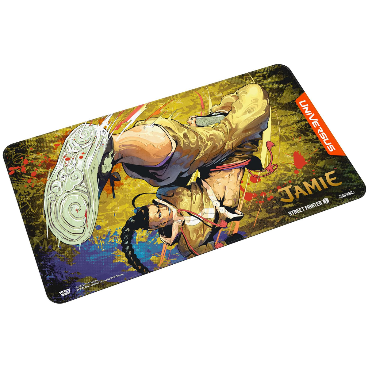 UVS Street Fighter 6 Challenger Series Playmat Jamie Trading Card Game by UniVersus 7