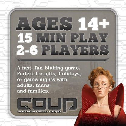 Coup Board Game by Indie Boards and Cards 3