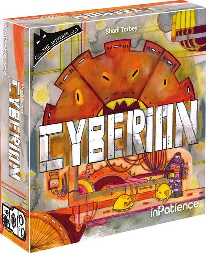 Cyberion Board Game - Repair The Dream Factory in This Card Management Game! Strategy Game, Fun Family Game for Adults and Kids, Ages 10 +, 1-2 Players, 30 Minute Playtime, Made by inPatience 1
