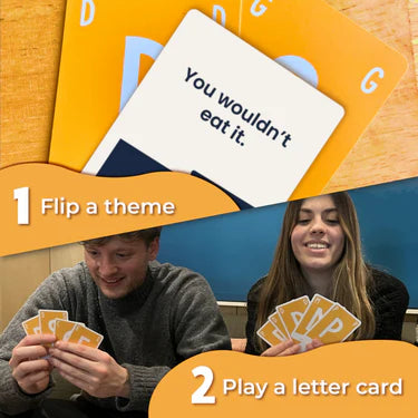 Quickstop Card Game the Letter Duel