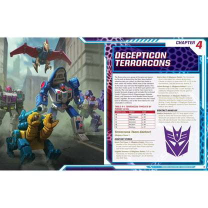 Transformers Roleplaying Game Technorganic Secrets Sourcebook 9