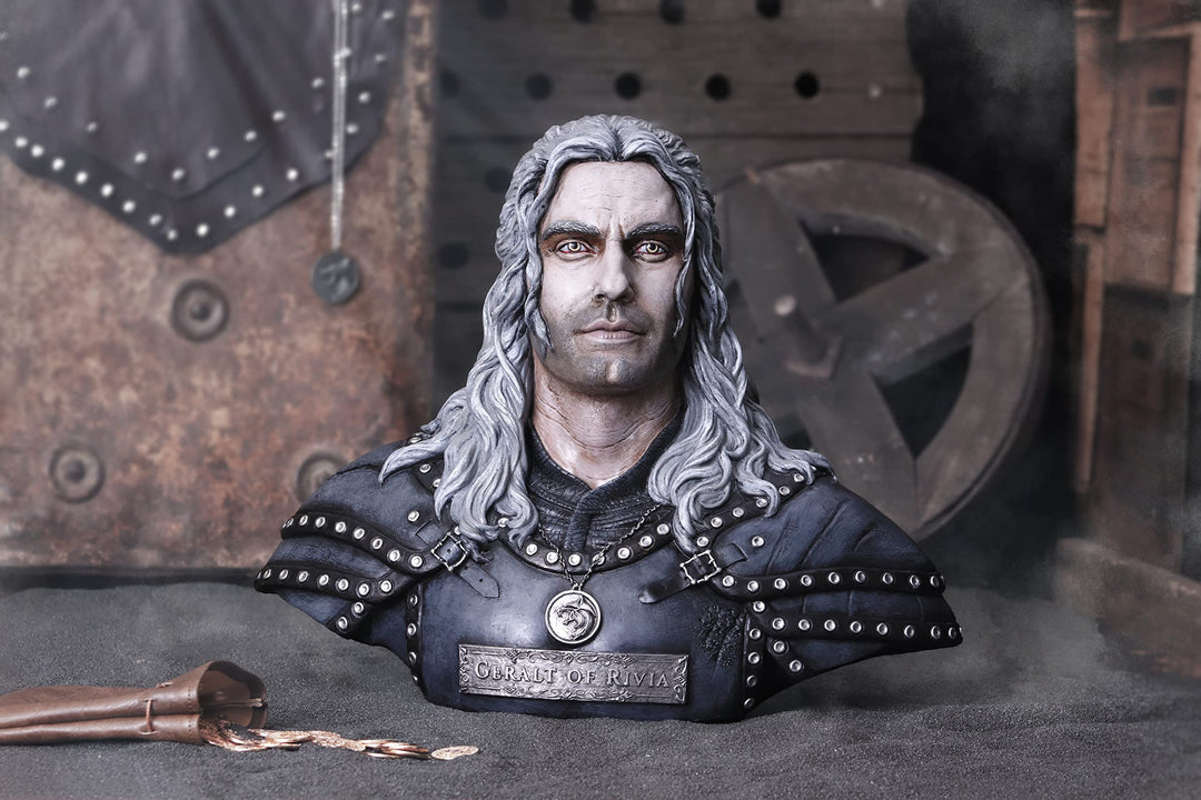 The Witcher Geralt of Rivia Bust 39.5cm