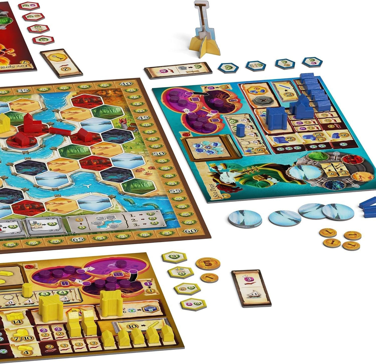 Capstone Games Terra Nova - Simplified Version of Terra Mystica Board Game, Capstone Games, Ages 14+ 6