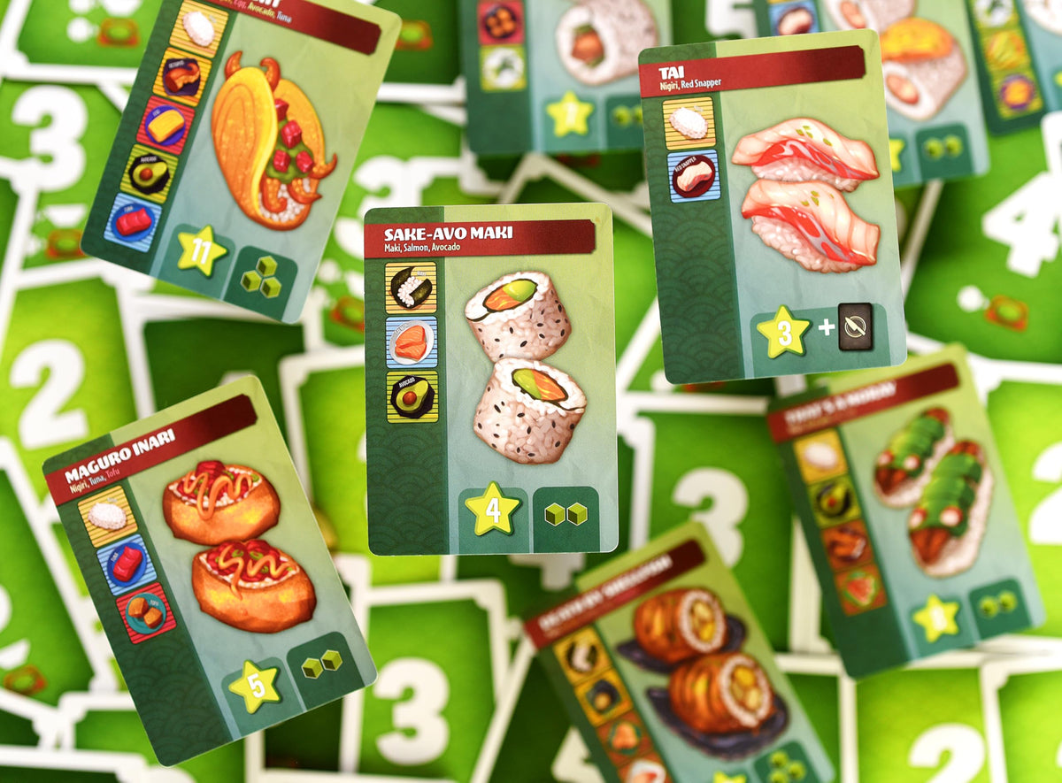 Maki Master Board Game by Kids Table Board Gaming 3