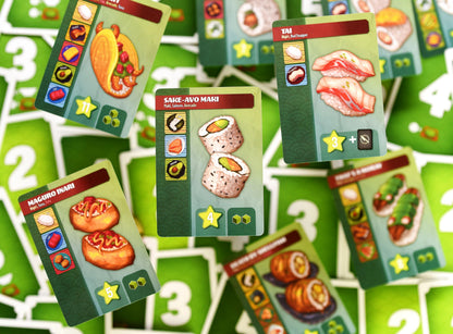 Maki Master Board Game by Kids Table Board Gaming 3