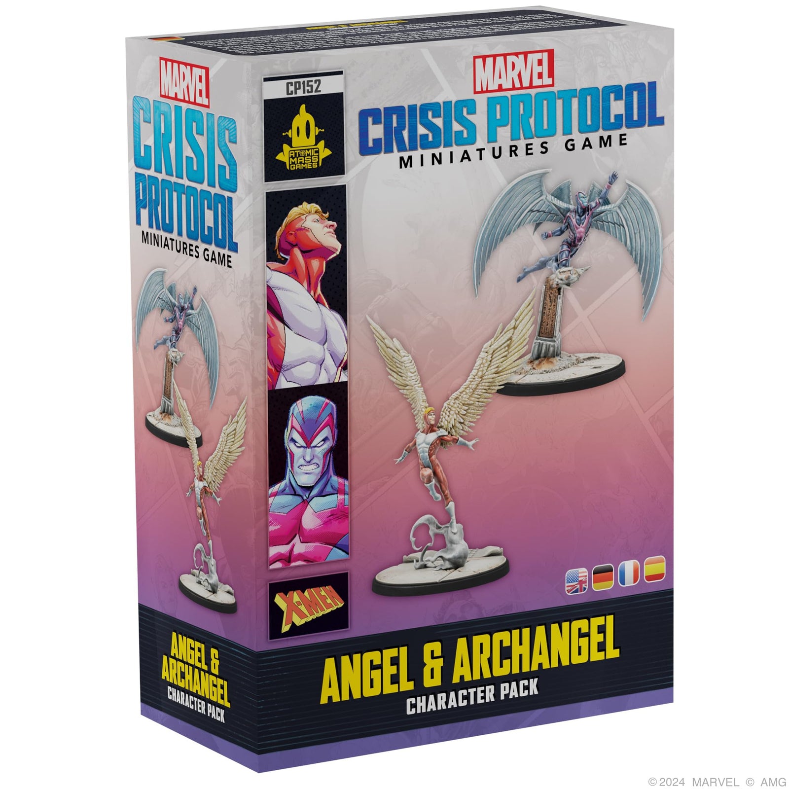 Angel and Archangel Marvel Crisis Protocol Miniature Game by Atomic Mass 1