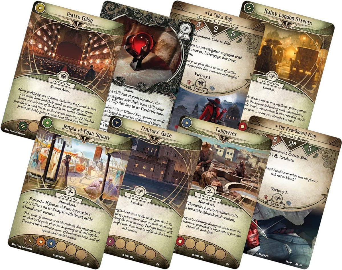 Arkham Horror the Card Game the Scarlet Keys Campaign Expansion 3