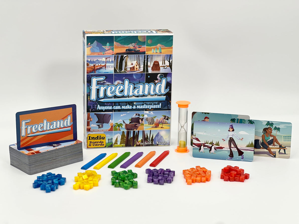 Freehand by Indie Boards & Cards, Party Board Game 2