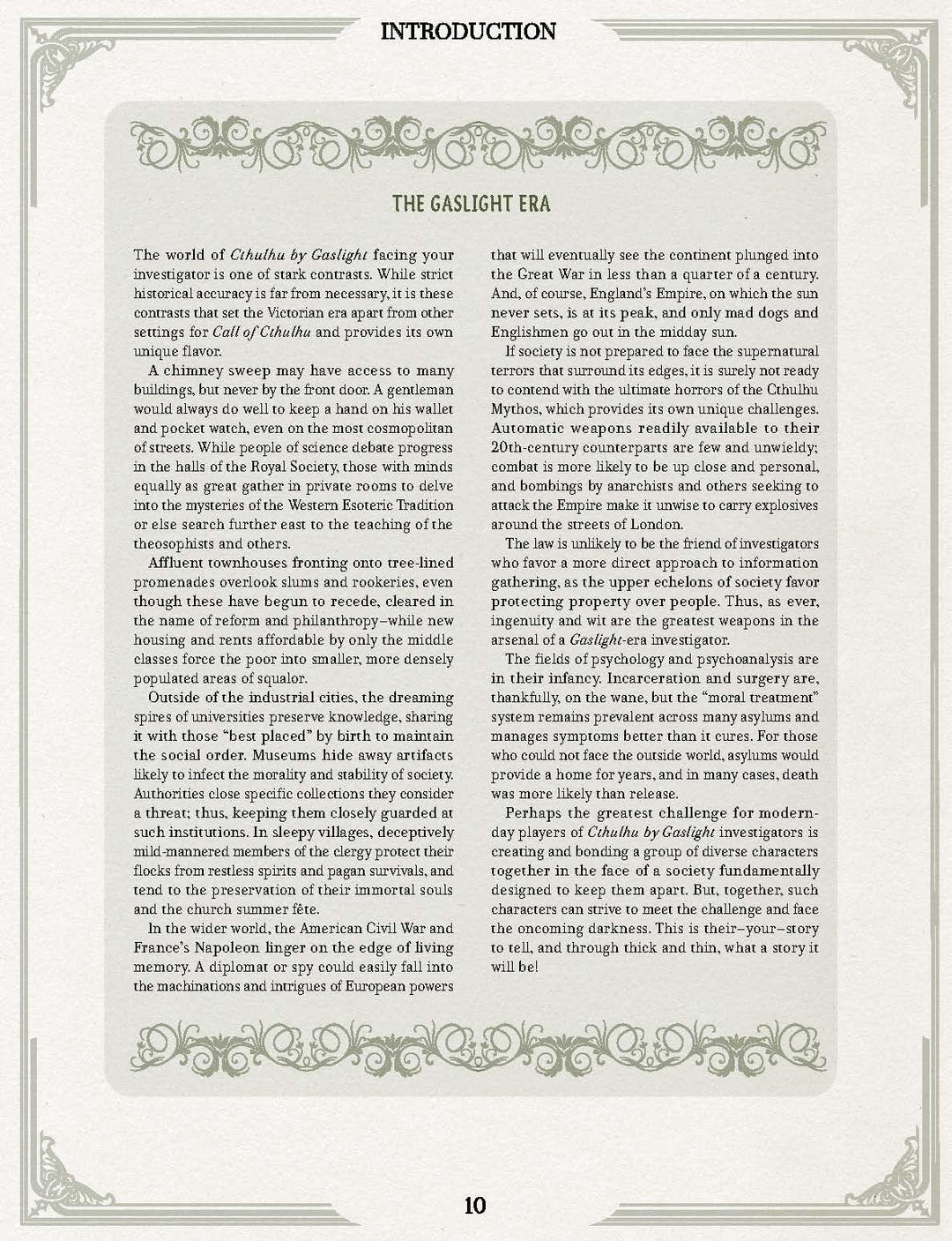 Cthulhu by Gaslight: Investigator’s Guide