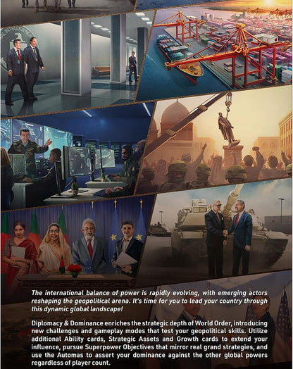 World Order Diplomacy and Dominance Board Game Expansion