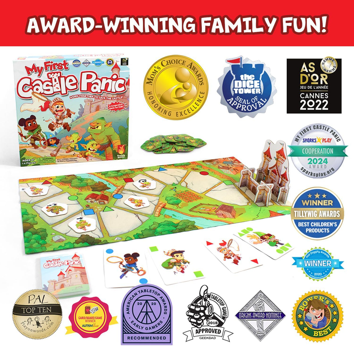 My First Castle Panic Board Game