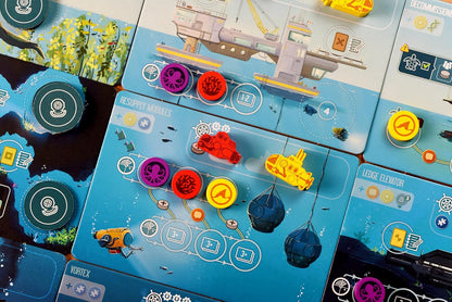 Endeavor Deep Sea Ocean Research Strategy Board Game