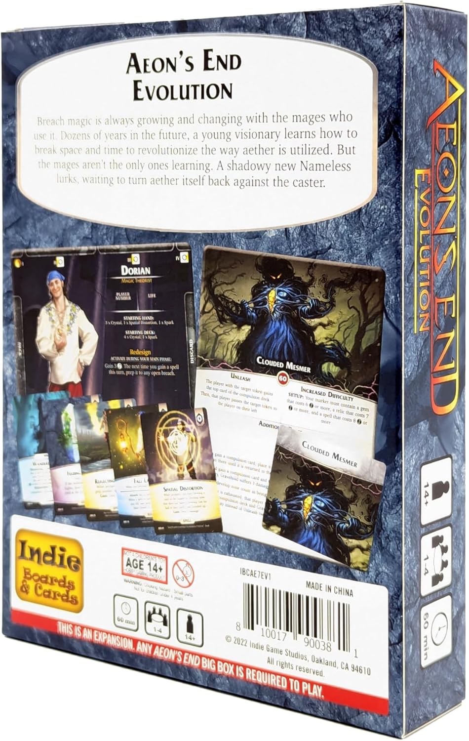 Aeons End Evolution Strategy Board Game Expansion