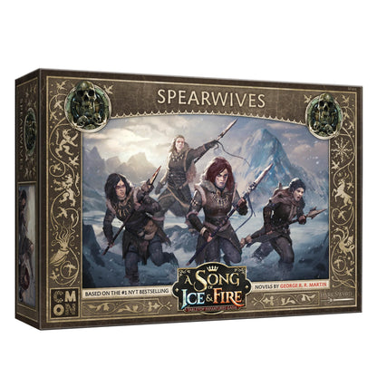A Song of Ice and Fire Tabletop Miniatures Game Spearwives Unit Box (Multilingual Edition) - Strategy Game for Adults, Ages 14+, 2+ Players, 45-60 Minute Playtime, Made by CMON 1