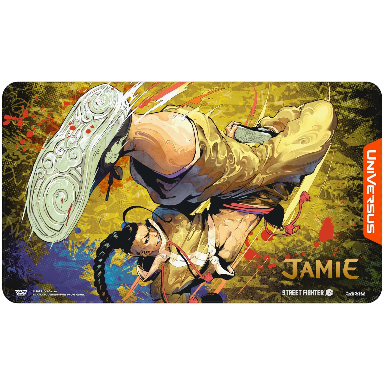 UVS Street Fighter 6 Challenger Series Playmat Jamie Trading Card Game by UniVersus 1