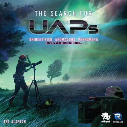 Renegade Games Studios: The Search for UAPs - Strategy Board Game, Search for UFO's, Sci-Fi Deduction & Strategy, Ages 14+, 60-75 Min, 1-5 Players 7