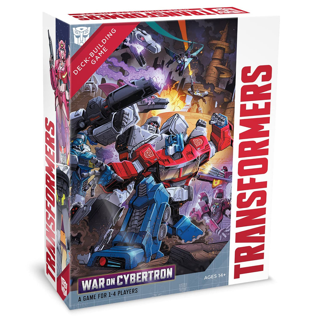 Renegade Game Studios Transformers Deck-Building Game: War On Cybertron - Stand Alone Game & Expansion, Ages 14+, 1-4 Players, 45-90 Min