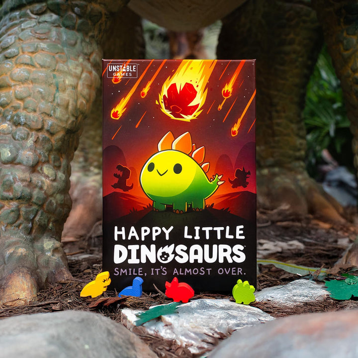 Happy Little Dinosaurs Base Game Board Game by TeeTurtle